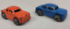 Two (2) Barclay Cars For Barclay Car Carrier Diecast 1 1/2" Long Good Condition