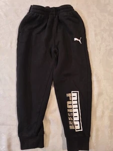 Puma Sweatpants Boys Sz 6 - Picture 1 of 4