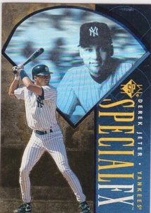 DEREK JETER 1996 Upper Deck SP SPECIAL FX Baseball Card HoloGram NEW YORK YANKEE - Picture 1 of 2