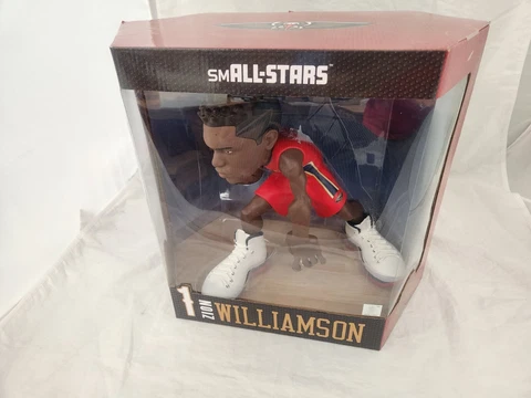 Zion Williamson SmALL-Stars 12" Figure (New Orleans Pelicans Red Jersey) NEW Cover