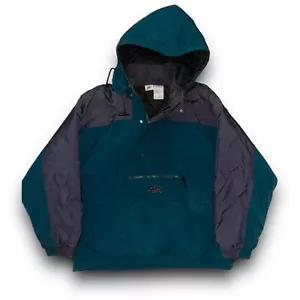 Chaqueta acolchada Nike Air Anorak vintage años 90 logotipo Swoosh bordado rara talla XL - Imagen 1 de 7