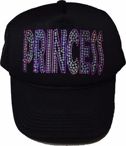 Princess Bling Cap no rhinestones Sparkly Sequins Sexy Hat - Picture 1 of 3
