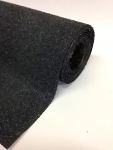 Rollo de hoja Javis Black Tarmac 1220 mm x 305 mm (48"" x 12") - JMAT9S - Imagen 1 de 4