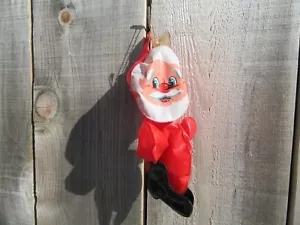 Vintage 9" Weihnachtsmann Aufblasbar Fenster Saugnapf Weihnachtsdekoration - Bild 1 von 6
