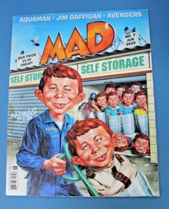 Mad Magazine Número 7 de junio de 2019 con Jim Gaffigan, Aquaman y Avengers - Imagen 1 de 3