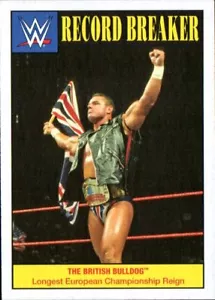 2016 Topps WWE Heritage Wrestling Card #21 The British Bulldog - Picture 1 of 2