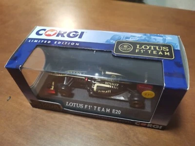 LOTUS E20 - N°__ D'AMBROSIO - FORMULA 1 - scala 1/43 - CORGI - Immagine 1 di 3