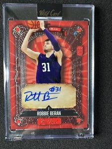 2024 Wild Card Basketball 5 Card Draw Robbie Beran /2 Auto - Picture 1 of 2