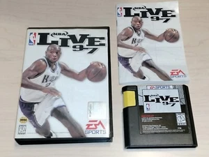 NBA Live 97 Baloncesto Sega Genesis Vintage Clásico Juego Original En Caja Completo - Imagen 1 de 5