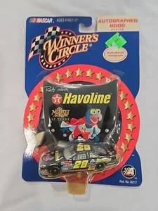 Nascar Winner's Circle Autographed Hood Series Havoline The Muppet Show 25 Years - Picture 1 of 2