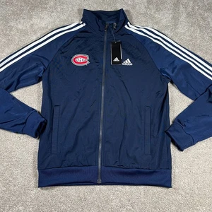 Adidas Herren Medium Blau Montreal Canadiens Adidas NHL Trainingsjacke Neu mit Etikett - Bild 1 von 9