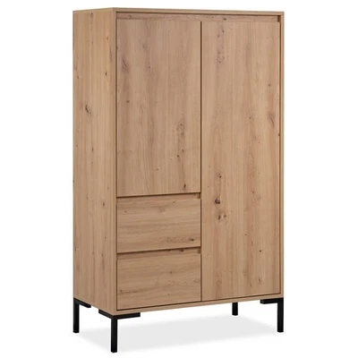 Highboard KORSIKA - Artisan Eiche - 139 cm hoch Anrichte Buffet Sideboard - Bild 1 von 4