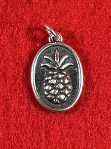 James Avery Anhänger Charm nicht mehr hergestellt Sterlingsilber Ananas - Bild 1 von 2