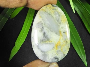 28X43X06MM ¿Australiano?Encaje Loco Ágata Ovalado Cristal Piedra Preciosa Suelta 67Cts. a049 - Imagen 1 de 9
