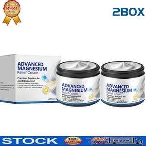 Advanced Magnesium Relief Cream PremiumSolution Balm for Joint Discomfort 2Box❉ - Bild 1 von 18