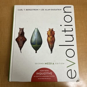 Evolution Hardcover Bergstrom Carl T., Dugatkin Lee Alan ebook InQuizitive Code - Imagen 1 de 9