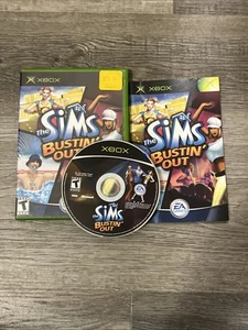 Sims Bustin' Out (Microsoft Xbox, 2003) Pre/owned - Picture 1 of 3