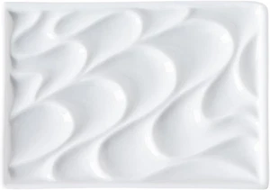 Ceramic Paint Palette White Pallets Small Tray - Picture 1 of 7