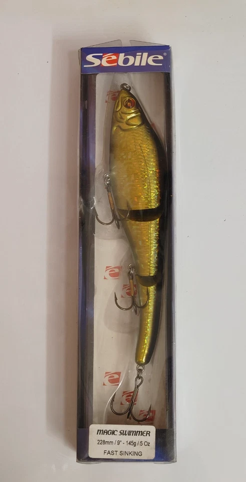 Isca de pesca articulada afundamento rápido Sebile Magic Swimmer 228 - Imagem 1 de 1