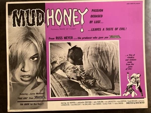 Russ Meyer’s MUDHONEY 1965 Original Vintage Lobby Card with Lorna Maitland RARE - Picture 1 of 13