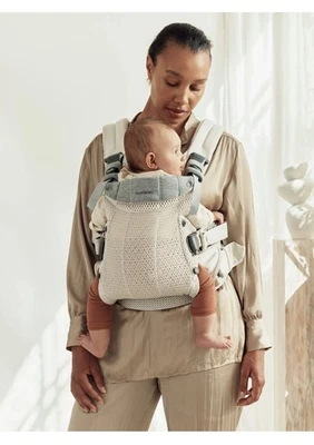 Portabebés BabyBjörn Harmony, crema Foto 1 de 3