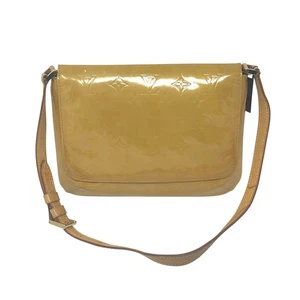 [EBAY LIVE] Bolso de hombro Louis Vuitton LV Vernis amarillo Thompson Street - Imagen 1 de 24