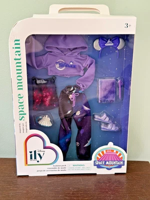 Disney Parks ILY 4EVER Space Mountain Doll fashion pack RARE MIB HTF  - Image 1 of 2