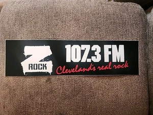 Z Rock Cleveland Vintage Original Bumper Sticker - Picture 1 of 1