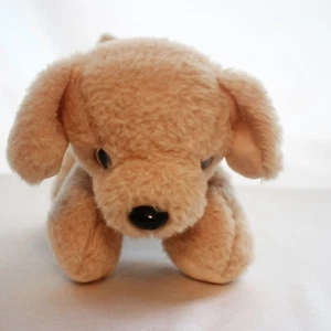 Beige Cute Soft Dog Puppy Plush Plushie Stuffed Soft Toy - Picture 1 of 8
