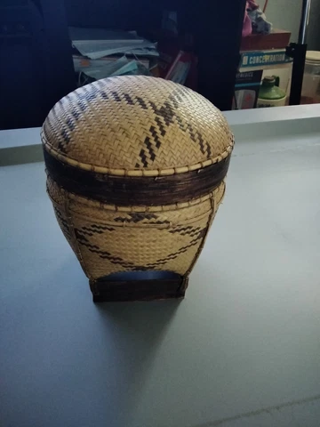 Handmade Traditional Tingkep Basket 3 Philippines Cover