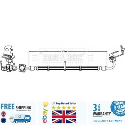 Brake Hose BBH8276 For Jaguar XF 08-15 S-TYPE 04-07 XR855614 - Image 1 of 2