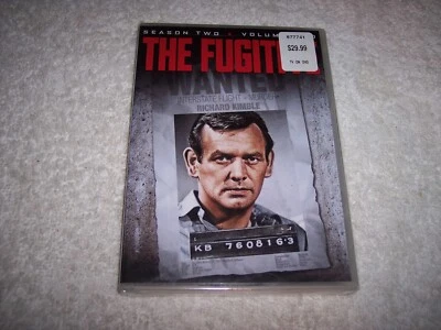 DVD THE FUGITIVE SEASON TWO VOLUME TWO **NEW SEALED** #31 - Image 1 of 4