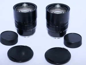 Leica SUMMILUX-M 75mm f/1.4 lenses. Two lenses ALMOST Consecutive #781 and #783 - Picture 1 of 23