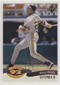 1993 Upper Deck Season Highlights Barry Bonds #HI5