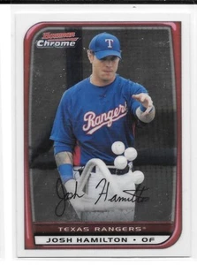 2008 Bowman Chrome Josh Hamilton #174 Rangers - Picture 1 of 1