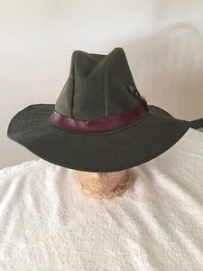 FOXHUNTER Brand Hat Made in Ireland 100% Cotton Water Resistant Safari Style Med - Picture 1 of 10