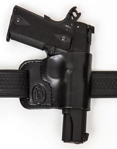 Belt Ride Leather Gun Holster LH RH For CZ P09 - Picture 1 of 4