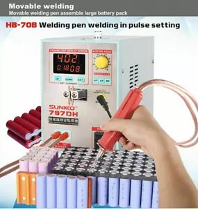 SUNKKO 797HD 110V Battery Pulse Spot Welder for 18650 Soldering Welding Machine - Picture 1 of 6