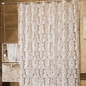 Duschvorhang Vorhang Duschvorhänge 300x200 cm Badewannenvorhang Ersatzvorhang DE - Bild 1 von 7