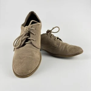Indigo Rd. Lace Up Dress Shoes Women's 7M Taupe Flat / Low Heel - Picture 1 of 15