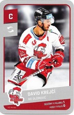 David Krejci, 2023 czech Hockey game card, Boston Bruins