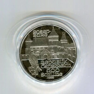 Österreich 500 Schilling 1999 Rosenburg Silber PP (M3956) - Bild 1 von 2