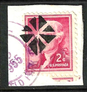Awesome Fancy Cancel 2 Cent Washington Regular US 88F42 - Picture 1 of 2