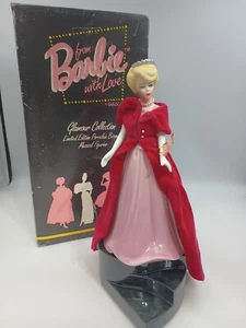Enesco Barbie Con Amore Signora Sofisticata 1963/1994 Musical Box Mattel Barbie - Foto 1 di 9