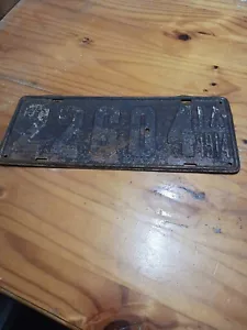 1914.Iowa License Plate - Picture 1 of 2