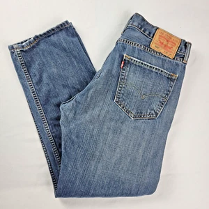 Levis 505 Jeans 34x30 Blau Regular Fit Straight Leg Medium Wash Act 34x30  - Bild 1 von 12