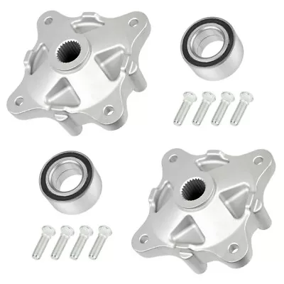 2 Rear Wheel Hub w/ Bearing Bolt For Polaris RZR 800 EFI / RZR S 4 800 2008-2014 - Image 1 of 3