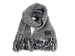 Philipp Plein scarf Scarf Black/Grey-Black/Grey New - Picture 1 of 3