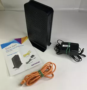 Netgear N600 (8x4) C3700 WiFi Cable Modem Router Model #C3700 w/Wires Included - Picture 1 of 9