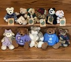 Lot Of 11 Boyds Bears ~ All with Original TAGS ~ 7" - 10" Great Condition